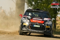 Jan ern - Pavel Kohout (Citron DS3 R3T) - Rajd Polski 2012