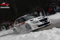 Kevin Abbring - Lara Vanneste (koda Fabia S2000) - Rallye Monte Carlo 2012