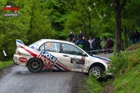 Jaroslav Pel - Roman Peek (Mitsubishi Lancer Evo IX) - Mit Metal Rallysprint Kopn 2013