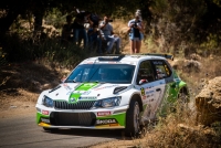 Vojtch tajf - Marcela Ehlov (koda Fabia R5) - Rally Lebanon 2018