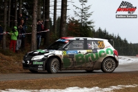 Jaromr Tarabus - Daniel Trunkt (koda Fabia S2000) - Jnner Rallye 2014