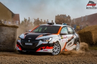Ren Dohnal - Roman vec (Peugeot 208 Rally4) - Rally Vykov 2020