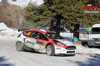 Bryan Bouffier - Denis Giraudet (Ford Fiesta R5) - Rallye Monte Carlo 2017