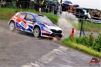 Tom Kostka - Ladislav Kuera (koda Fabia Rally2 Evo) - Auto UH Rallysprint Kopn 2021