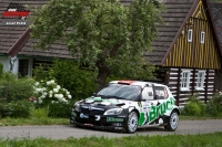 Jaromr Tarabus - Daniel Trunkt (koda Fabia S2000) - Rally Bohemia 2013