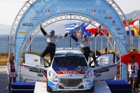 Craig Breen - Scott Martin, Peugeot 208 T16 - Rally Acropolis 2014