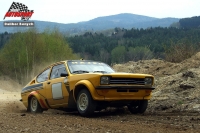 Miroslav Janota (Opel Kadett Coupe) - test na Historic Acropolis Rally 2011