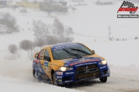 Hermann Gassner - Karin Tanhuser, Mitsubishi Lancer Evo X - Jnner Rallye 2011