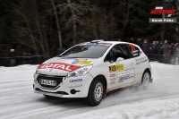 Stphane Lefebvre - Thomas Dubois (Peugeot 208 R2) - Rally Liepaja-Ventspils 2013