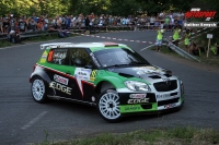 Leszek Kuzaj - Craig Parry (koda Fabia S2000) - Rally Bohemia 2010
