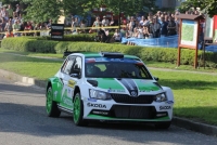Jan Kopeck - Pavel Dresler, koda Fabia R5 -  Barum CZech Rally Zln 2015 ; foto: D.Benych