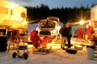 Petter Solberg - test na Rally Sweden 2011