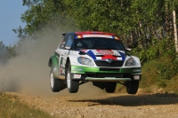 Andreas Mikkelsen - Ola Floene, koda Fabia S2000 - Sibiu Rally Romania 2012