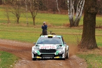 Marijan Griebel - Tobias Braun , koda Fabia RS Rally 2 - Rallye Erzgebirge 2024; foto: M.Riechert