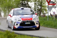 Martin Koi - Luk Kostka (Citron DS3 R3T) - Rallye esk Krumlov 2014