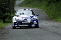 tpn Vojtch - Michal Ernst (Peugeot 206 WRC) - test ped Rally Bohemia 2017