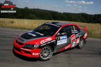 Jan Skora - Martina kardov (Mitsubishi Lancer Evo IX R4) - Rally Vysoina 2011