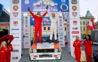 Ernst Harrach - Leopold Welsersheimb (Mitsubishi Lancer) - Historic Vltava Rallye 2011