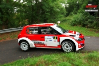 Sepp Wiegand - Frank Christiann (koda Fabia S2000) - Rally Bohemia 2014