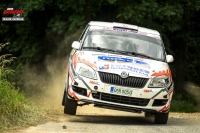 Michal Hork - Ivan Hork (koda Fabia R2) - Rallysprint Kopn 2014