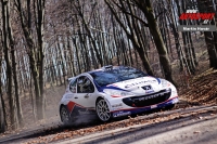 Test Pavla Valouka ped Bonver Valaskou Rally 2011