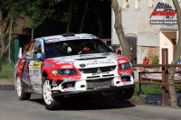 Martin Bujek - Marek Omelka (Mitsubishi Lancer Evo IX) - Barum Czech Rally Zln 2011