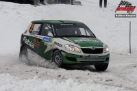 Elwis Chentre - Igor D'Herin (koda Fabia R2) - Jnner Rallye 2012