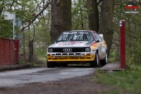 Ville Silvasti - Risto Pietilinen (Audi Quattro A2) - Historic Vltava Rallye 2021