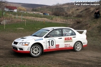Petr Poulk - Jaroslav Novk (Mitsubishi Lancer Evo VII) - Agrotec Rally Hustopee 2006