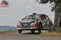 Dominik Jake� - Petr T��nsk� (Peugeot 208 Rally4) - Silmet Rally P��bram 2025
