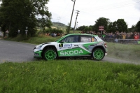 Jan Kopeck - Jan Hlouek, koda Fabia Rally2 - Rally Bohemia 2020; foto: Michl Riechert, AutoSport.CZ