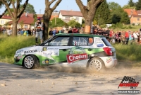 Elwis Chentre - Igor D'Herin, koda Fabia R2 - Rallye esk Krumlov 2012