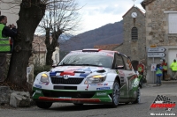 Andreas Mikkelsen - Ola Floene (koda Fabia S2000) - Rallye Monte Carlo 2011