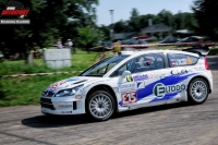 Tom Kostka - Miroslav Hou, Citroen C4 WRC - Matrix M.V. Rally Kostelec 2012