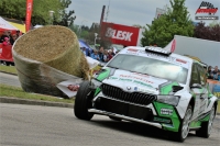 David Tomek - Marek Zeman (koda Fabia Rally2 Evo) - Rallye esk Krumlov 2023