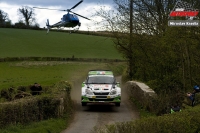 Robert Barrable - Damien Conolly, koda Fabia S2000 - Circuit of Ireland Rally 2012