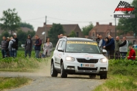 Luc Costermans - David Baratucci, koda Yeti - Geko Ypres Rally 2014