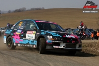 Jaroslav Pel - Roman Peek (Mitsubishi Lancer Evo IX) - Bonver Valask Rally 2012