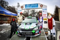 Klra Tluskov - Ivo Vybral (koda Fabia R5) - S21 Mikul Rally Sluovice 2024