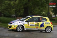 Josef Petk - Alena Beneov (Renault Clio R3) - Rallye esk Krumlov 2013