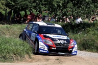 Roman Kresta - Petr Gross, koda Fabia S2000 - Agrotec Mogul Rally Hustopee 2011