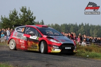 Jan Skora - Martina kardov (Ford Fiesta R5) - EPLcond Rally Agropa Paejov 2013