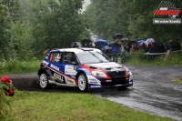 Roman Kresta - Petr Gross (koda Fabia S2000) - Rally Bohemia 2011