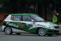 Jan ern - Pavel Kohout, koda Fabia R2  - Rallye esk Krumlov 2011