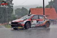 Vojtch tajf - Veronika Havelkov (koda Fabia RS Rally2) - Lak Racing Rallye Plze 2025