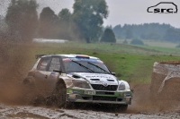 Jan Kopeck - Pavel Dresler (koda Fabia S2000) - Rally Poland 2013