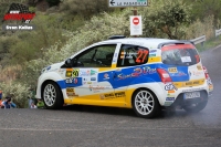 Marco Lorenzo - Roberto Arias (Renault Twingo R2) - Rally Islas Canarias 2012