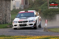 Luk Matna - Pavel Zalabk (Mitsubishi Lancer Evo IX) - SVK Rally Pbram 2018