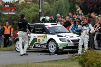 Jan Kopeck - Pavel Dresler (koda Fabia S2000) - Barum Czech Rally Zln 2012