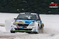 Robert Adolf - Petr Gross (koda Fabia S2000) - Rally Vrchovina 2013